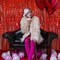 Red Streamers Tinsel Foil Fringe Curtains Wavy for Parties Sparkle Metallic Wavy Foil Fringe Backdrop Curtain for Party Decorations Photo Booth Props Birthday Graduation Wedding Valentines Decor